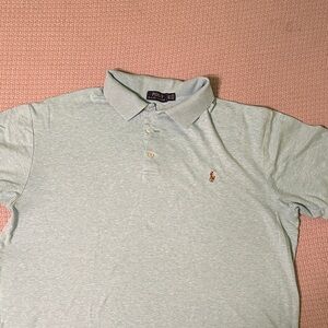 Polo by Ralph Lauren Men's Sky Blue Polo Shirt